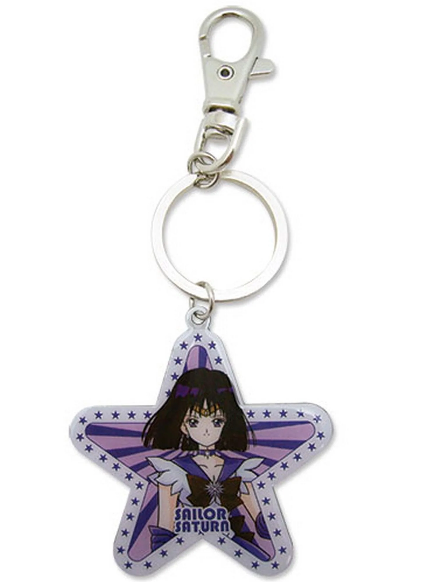 Sailor Moon S - Saturn Metal Keychain