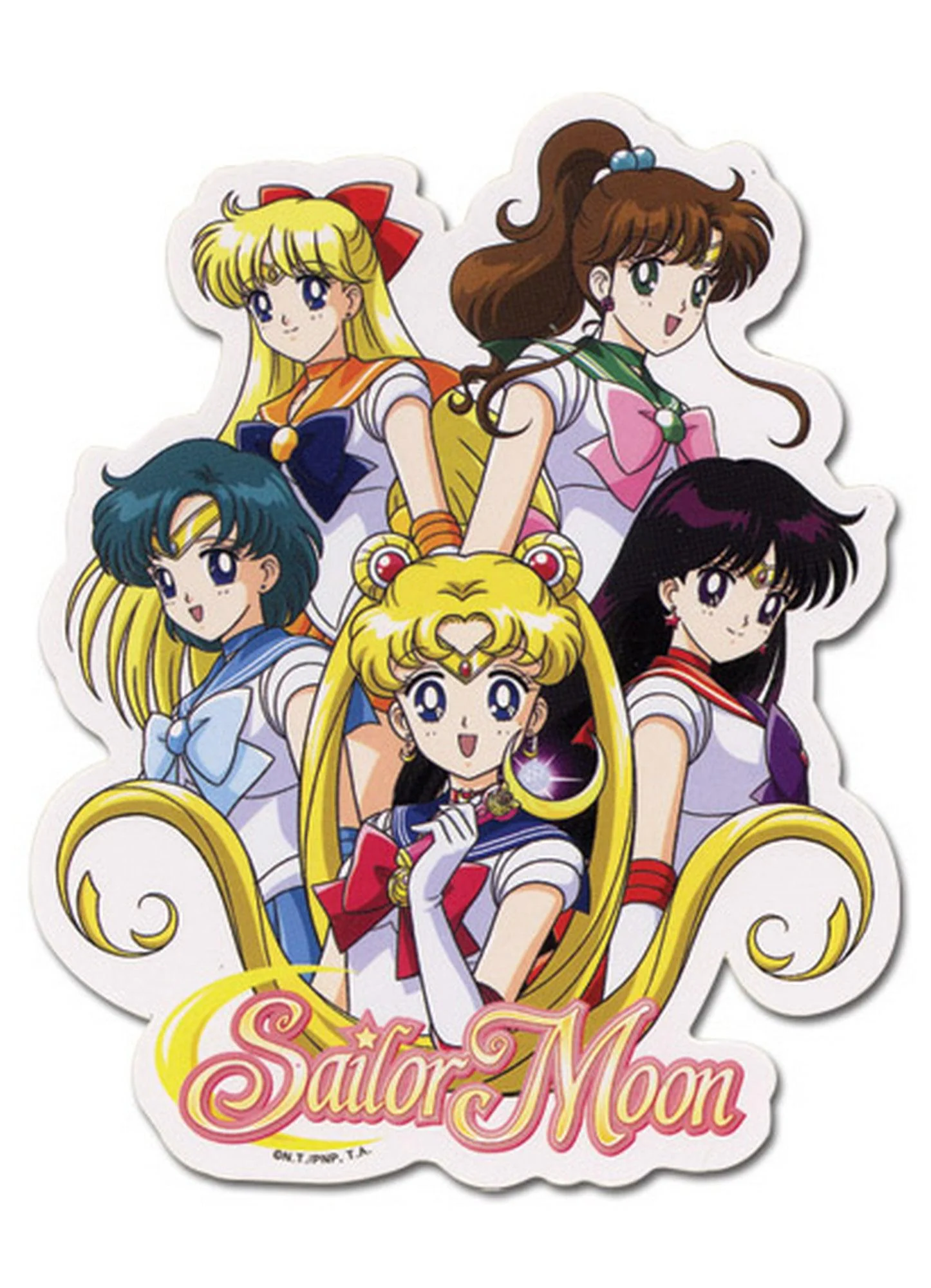 Sailor Moon - Sailor Soldier Group Sticker