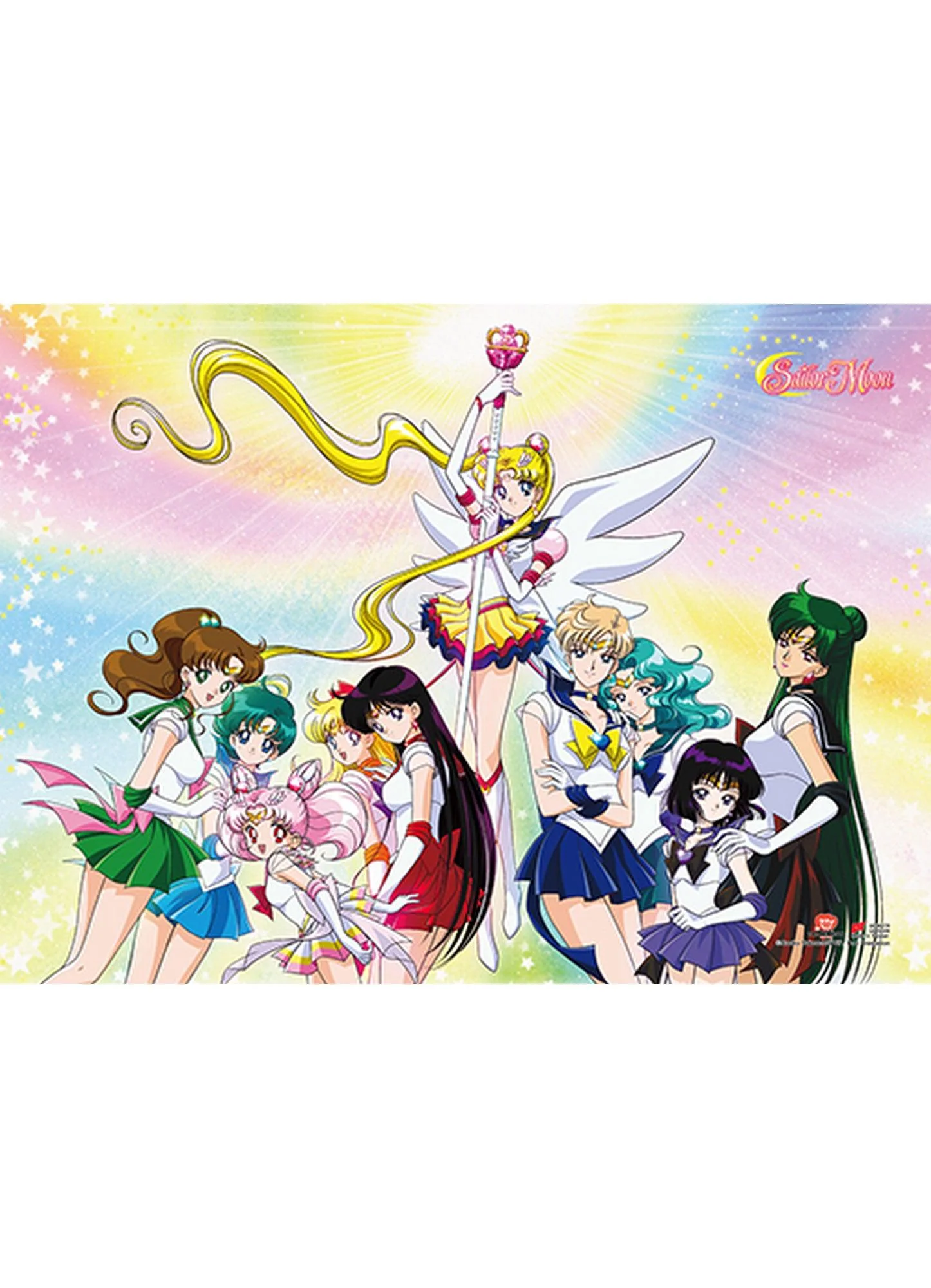 Sailor Moon Stars - Eternal Sailor Moon Group 1 Wall Scroll