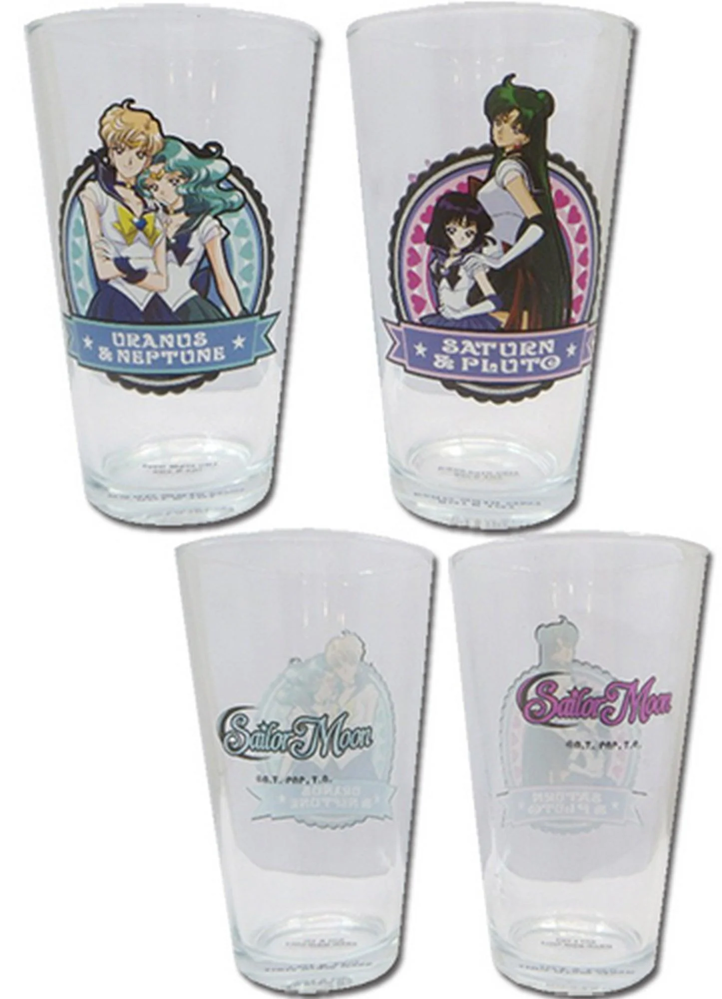 Sailor Moon Stars - Set 3 Waterglass