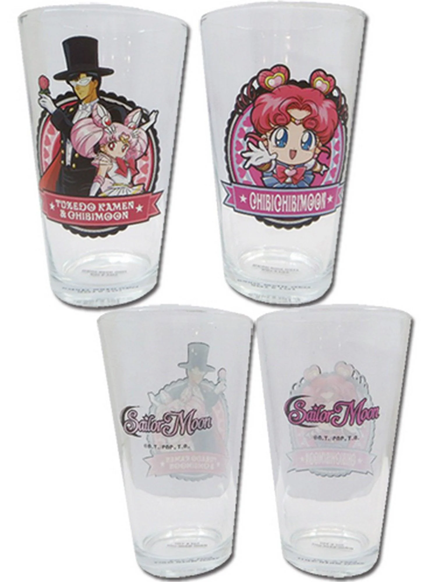 Sailor Moon Stars - Set 4 Waterglass