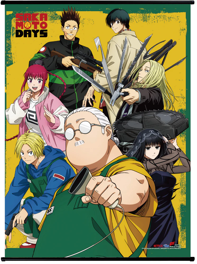 SAKAMOTO DAYS - GROUP WALL SCROLL
