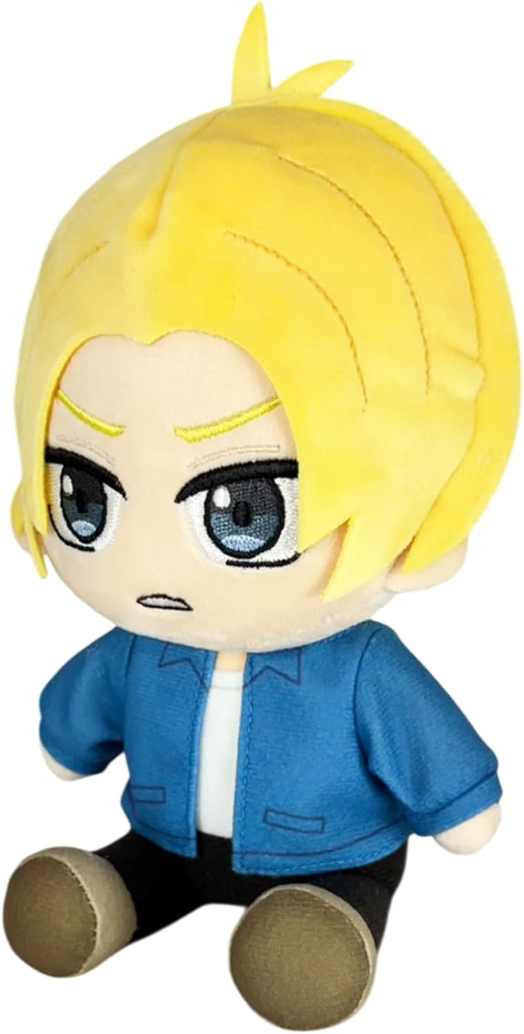Sakamoto Days - Shin Asakura Sitting Plush 7" - Image 2