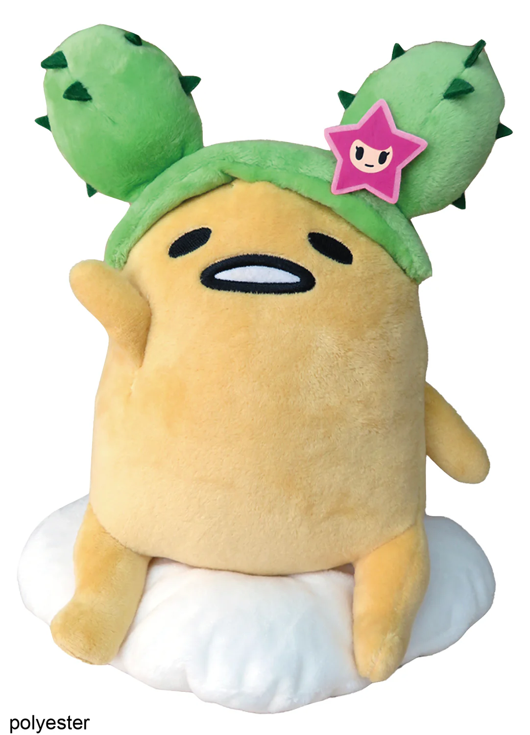 SANRIO - GUDETAMA 8 IN PLUSH CACTUS TOKIDOKI GU