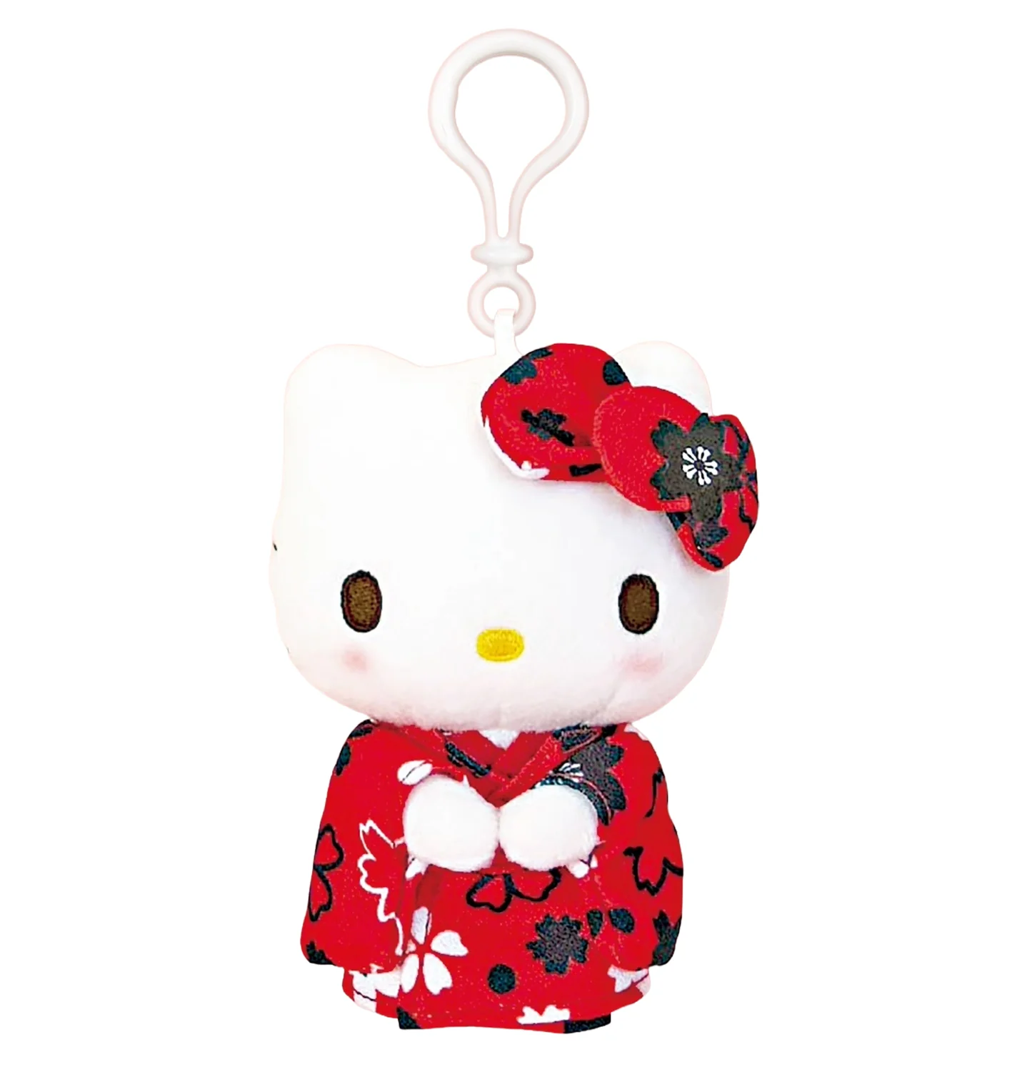 SANRIO - HELLO KITTY MASCOT CLIP ON SAKURA RED KT