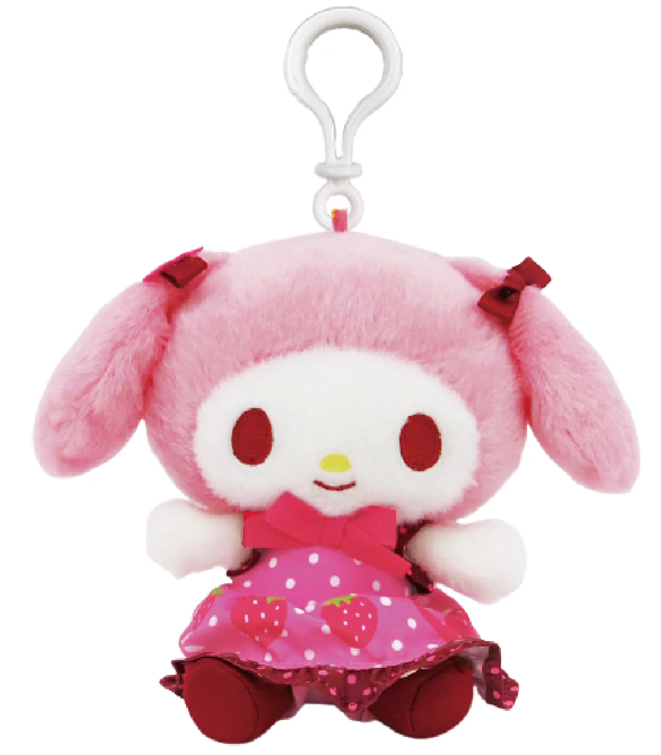 SANRIO - MY MELODY MASCOT CLIP ON CHOCOLATE & STRAWBERRY MM