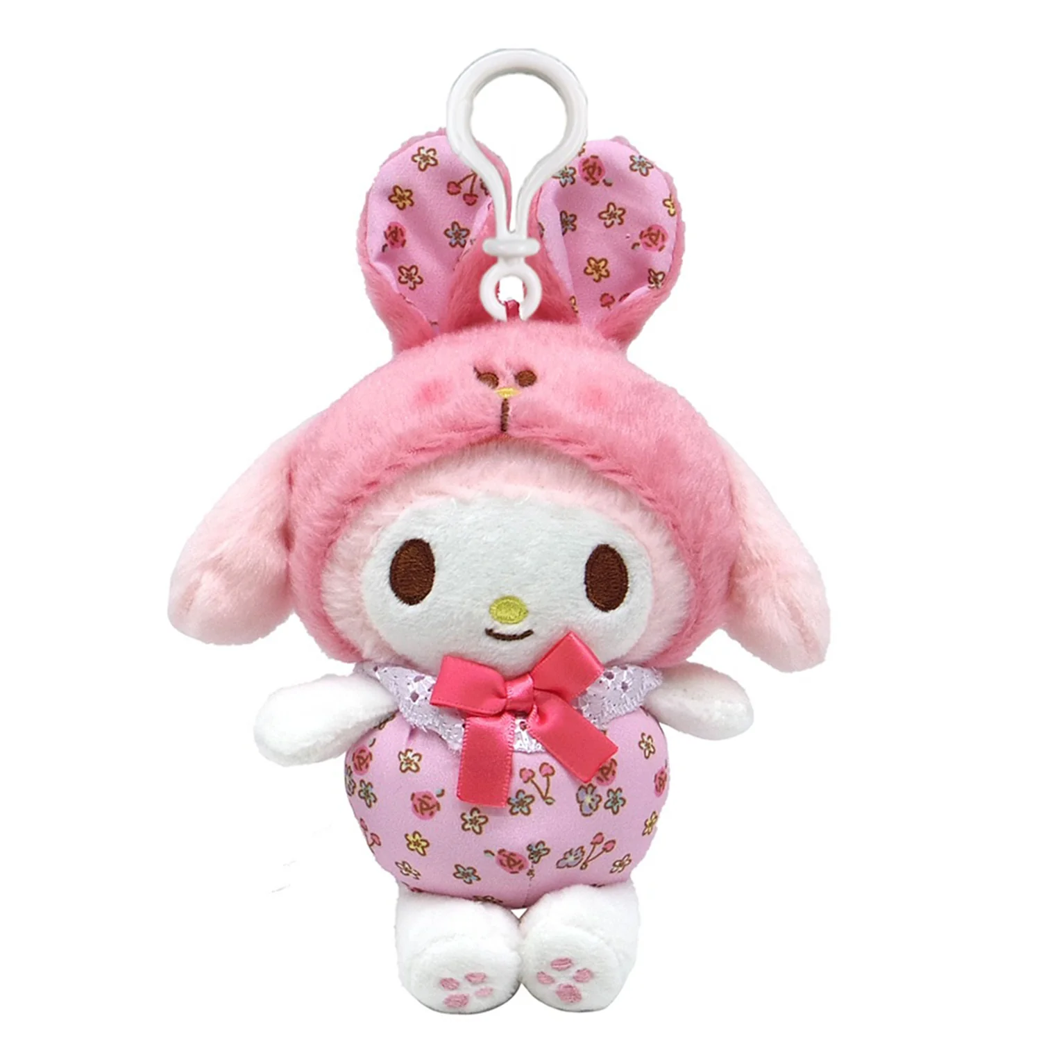 SANRIO - MY MELODY MASCOT CLIP ON FLOWER BUNNY MM