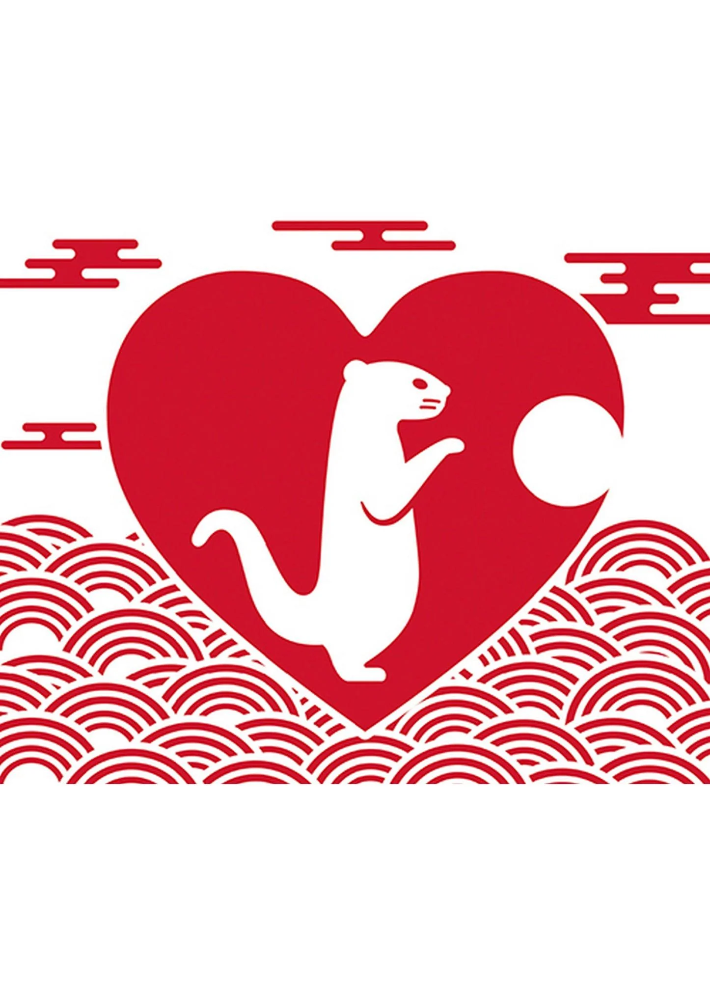 Sarazanmai - Weasel Logo Throw Blanket