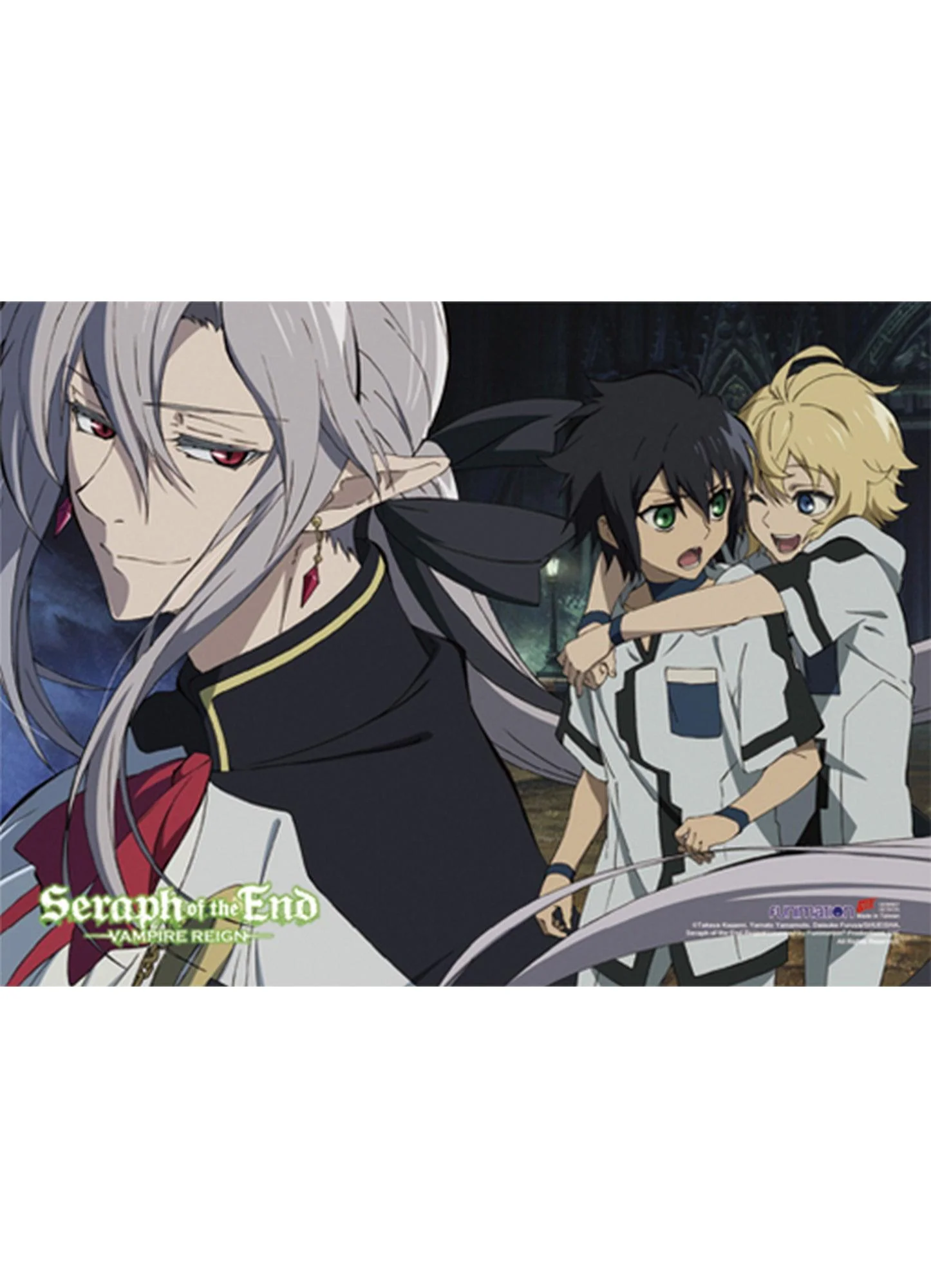 Seraph Of The End - Group 1 Fabric Poster