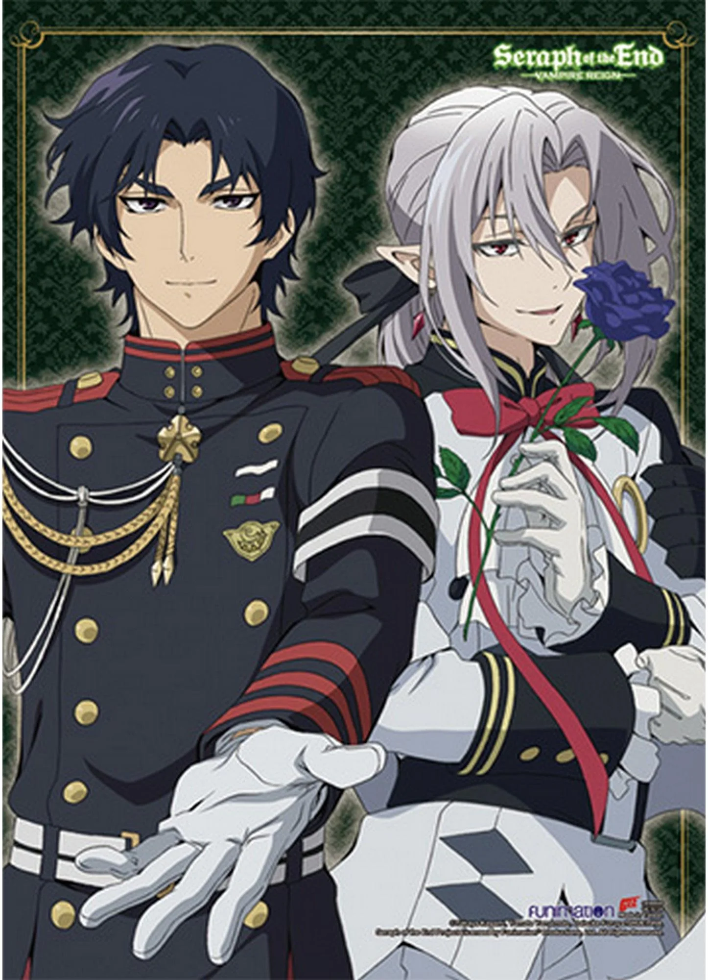 Seraph Of The End - Guren Ichinose & Ferid Bathory Wall Scroll
