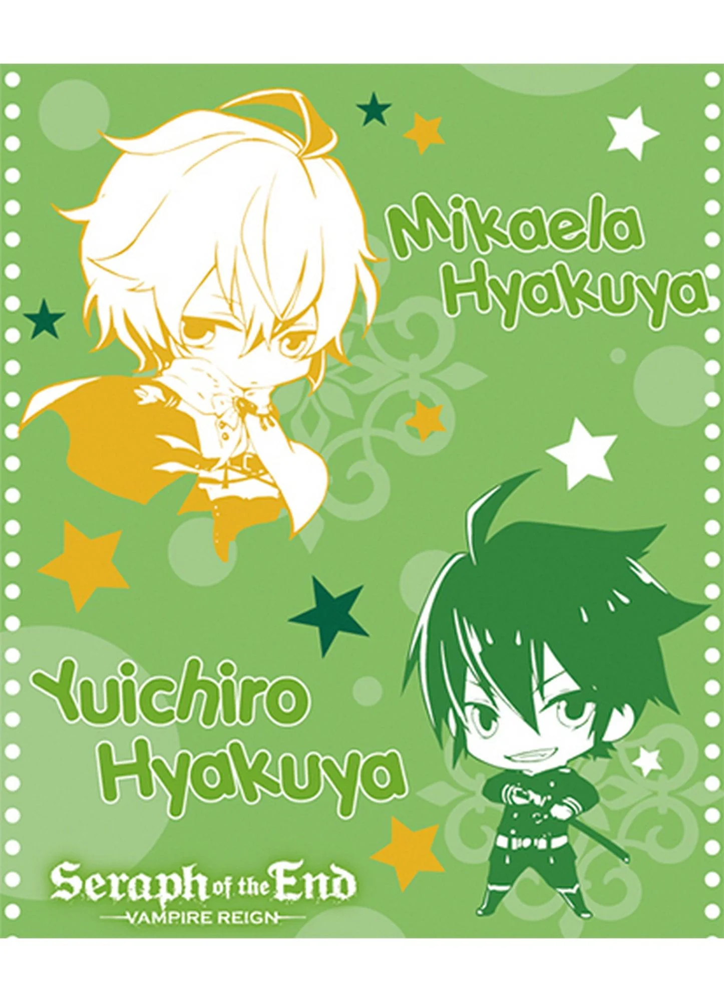 Seraph Of The End - SD Group Throw Blanket
