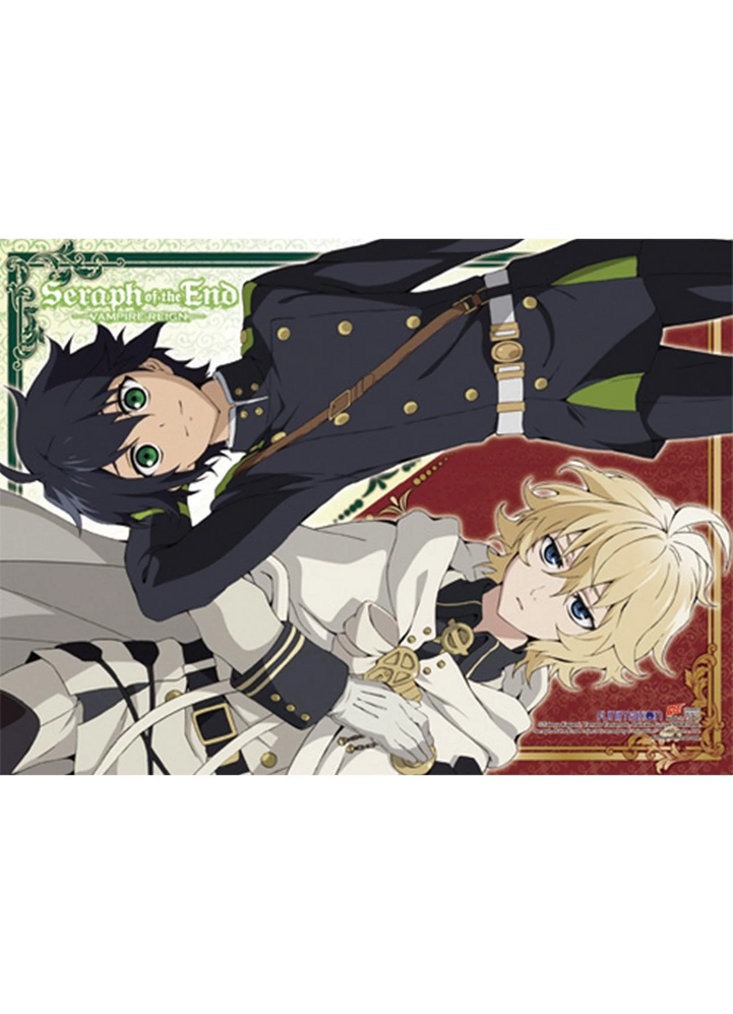 Seraph Of The End - Yuichiro Hyakuya & Mikaela Hyakuya Wall Scroll