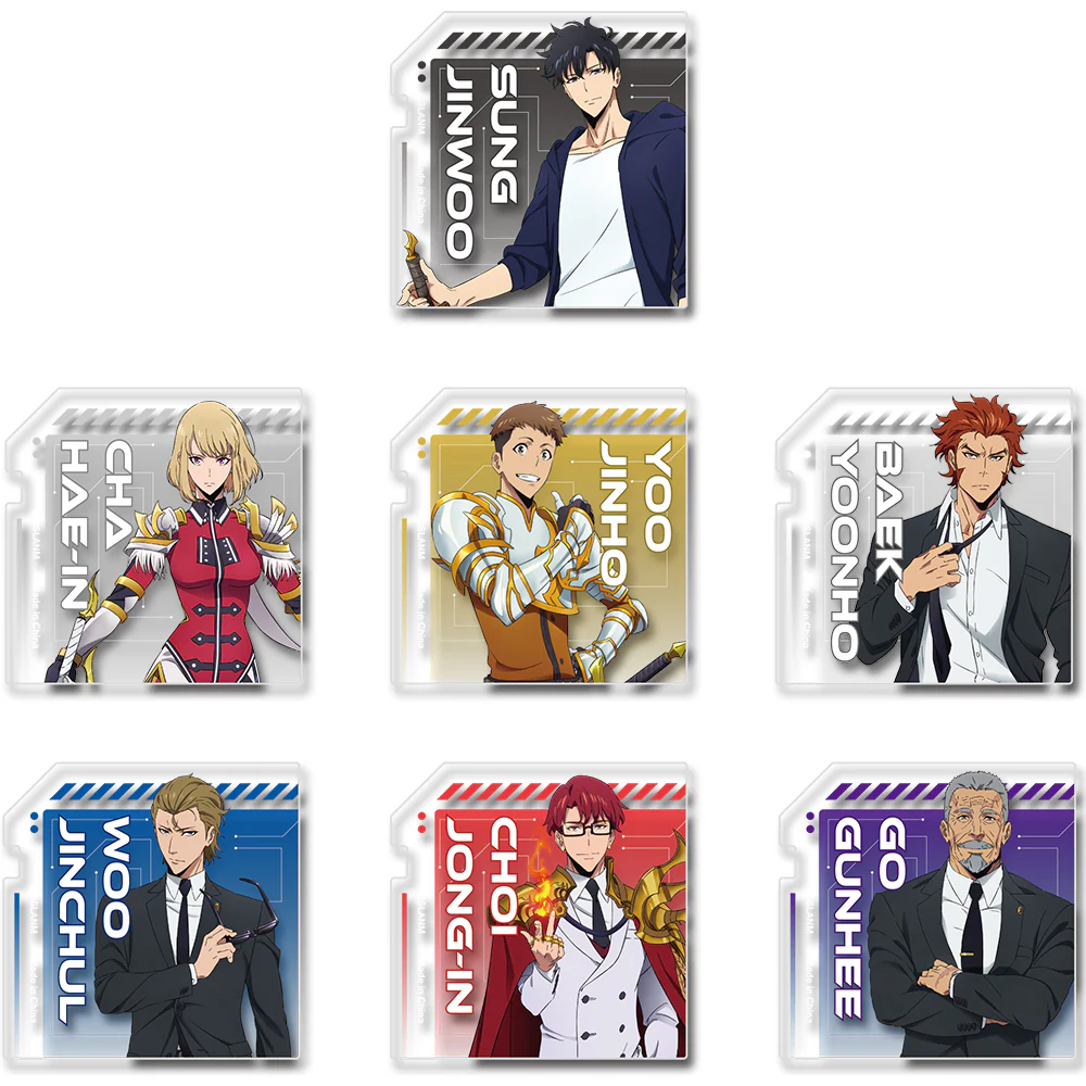 Solo Leveling - Character Profile Stickers Assortment
