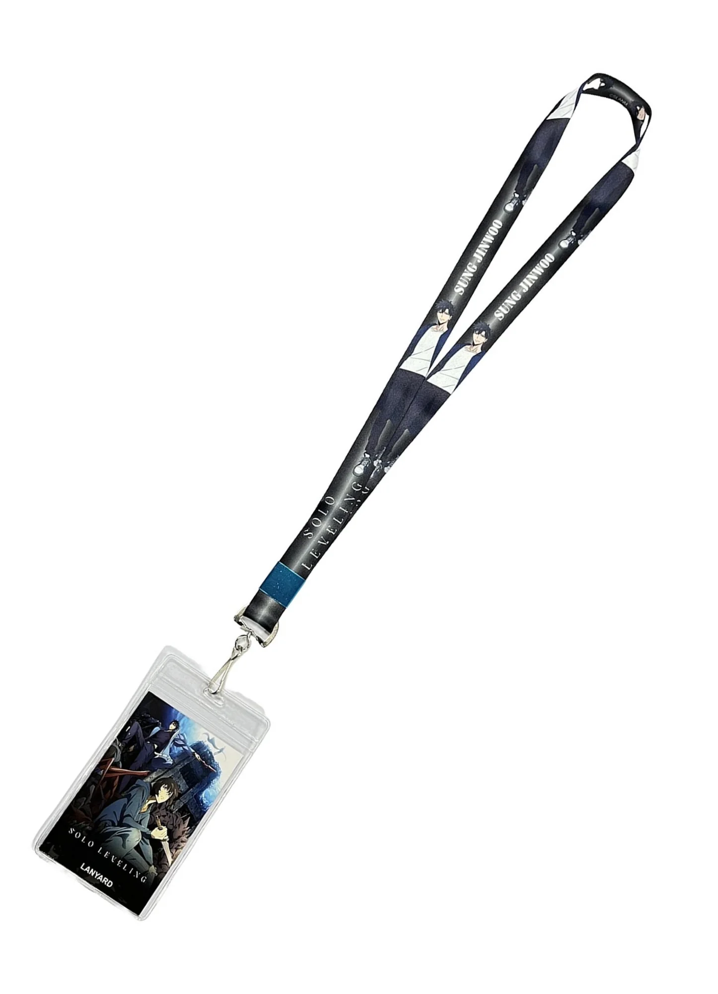 Solo Leveling - Sung Jinwoo (S-Rank) Lanyard w/ ID Badge Holder