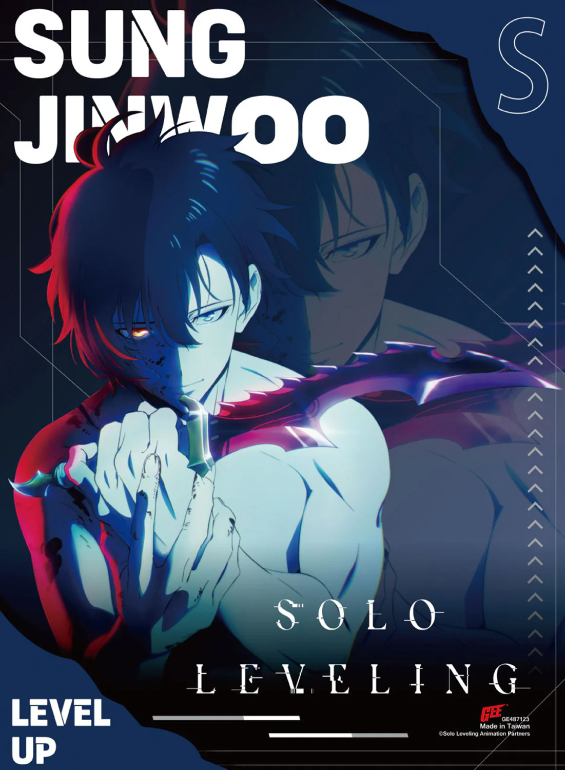 SOLO LEVELING - SUNG JINWOO TEASER ART SS WALLSCROLL