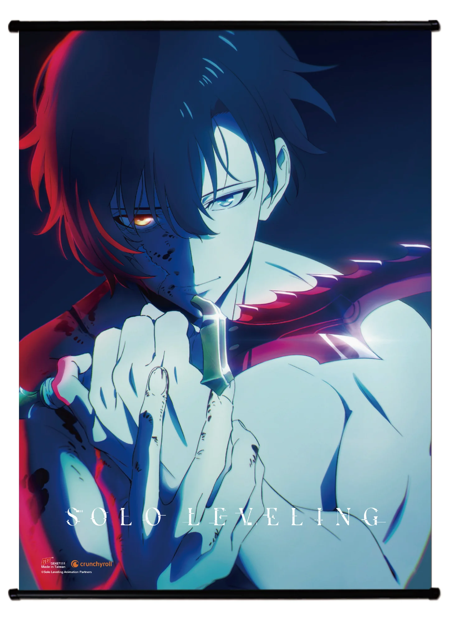 Solo Leveling - Sung Jinwoo Teaser Art Wall Scroll 43L" x 31W"