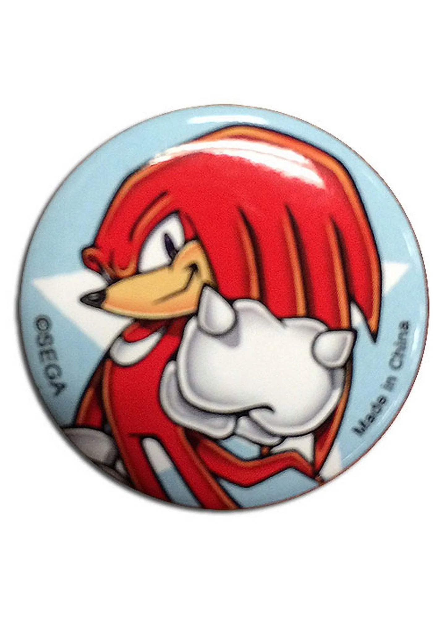Sonic The Hedgehog - Knuckles The Echidna 1.25" Button