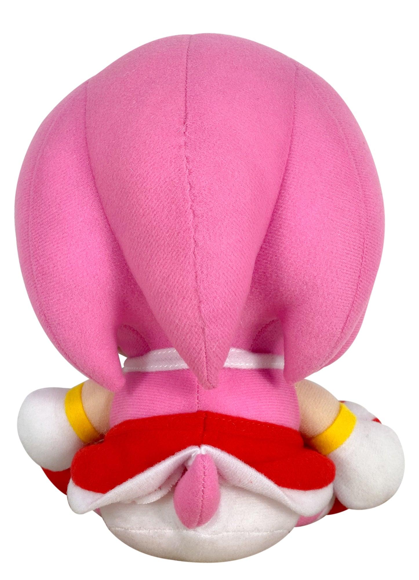 Sonic The Hedgehog - SD Amy Rose Sitting Plush 7"H - Image 2