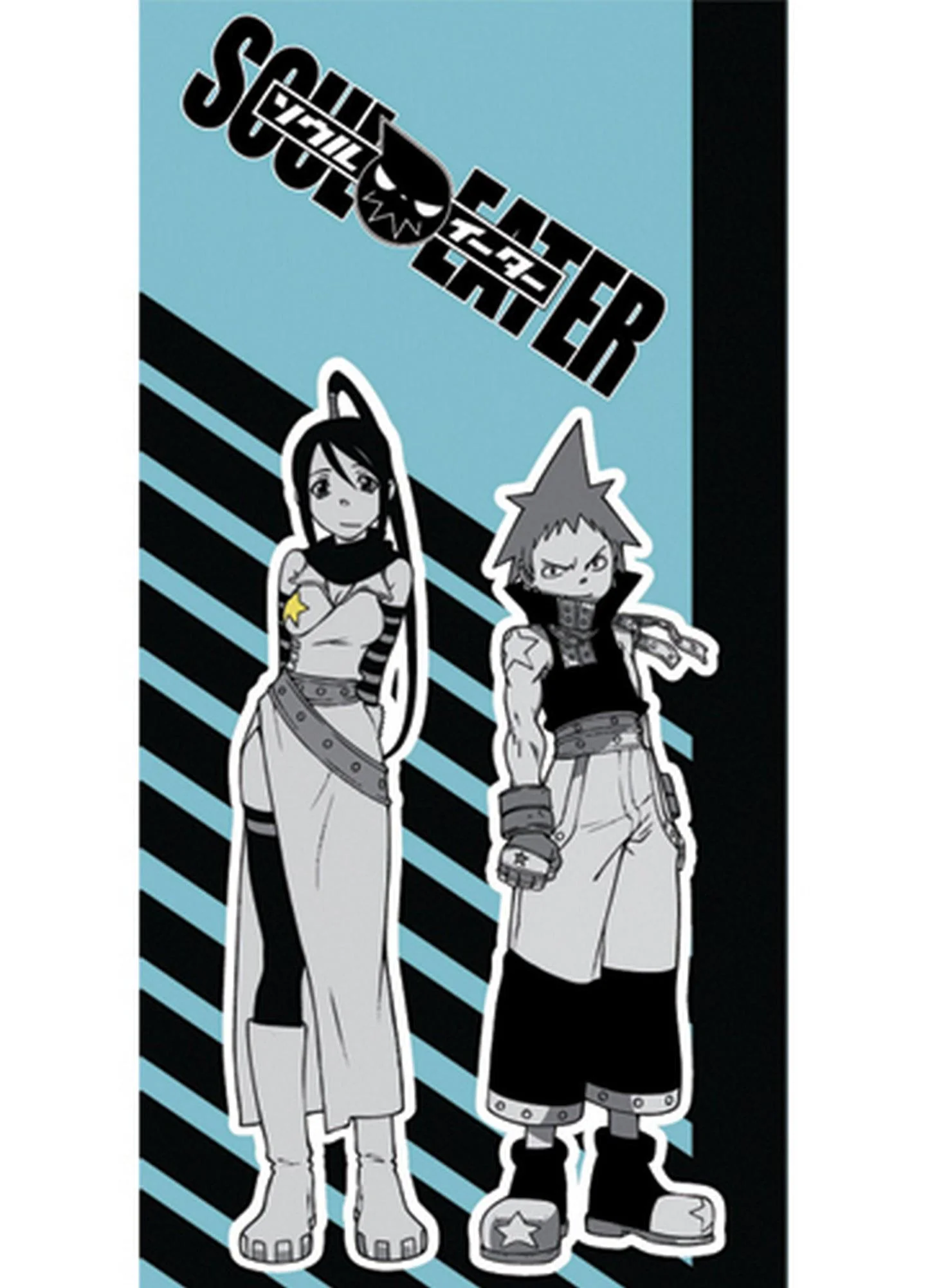 Soul Eater - Black Star Tsubaki Nakatsukasa Towel
