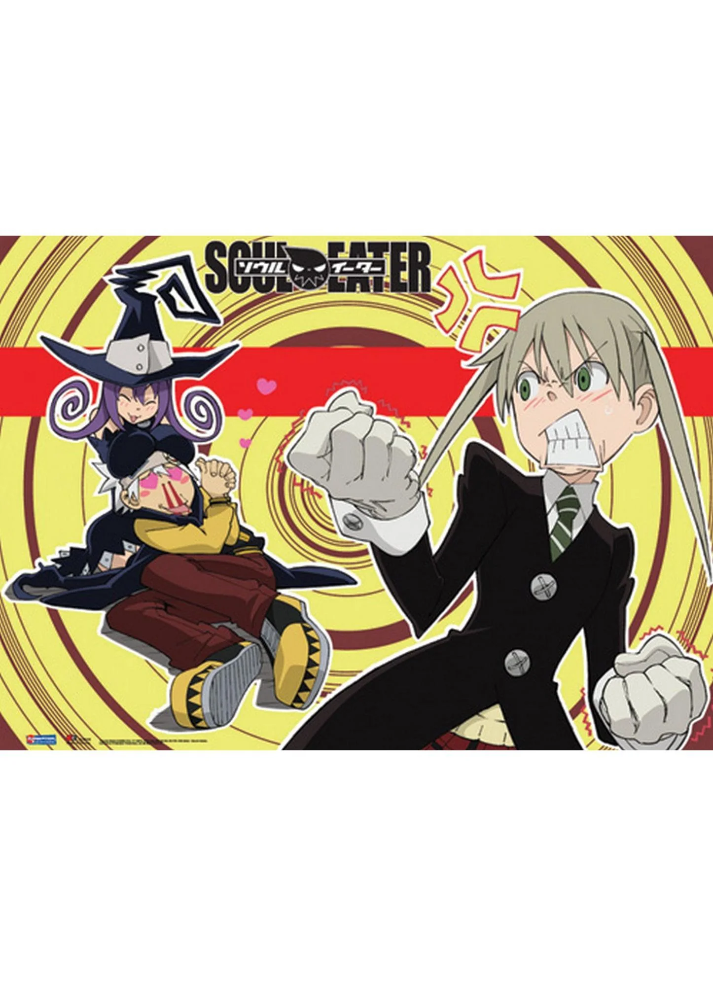 Soul Eater - Maka Albarn Soul And Blair Wall Scroll