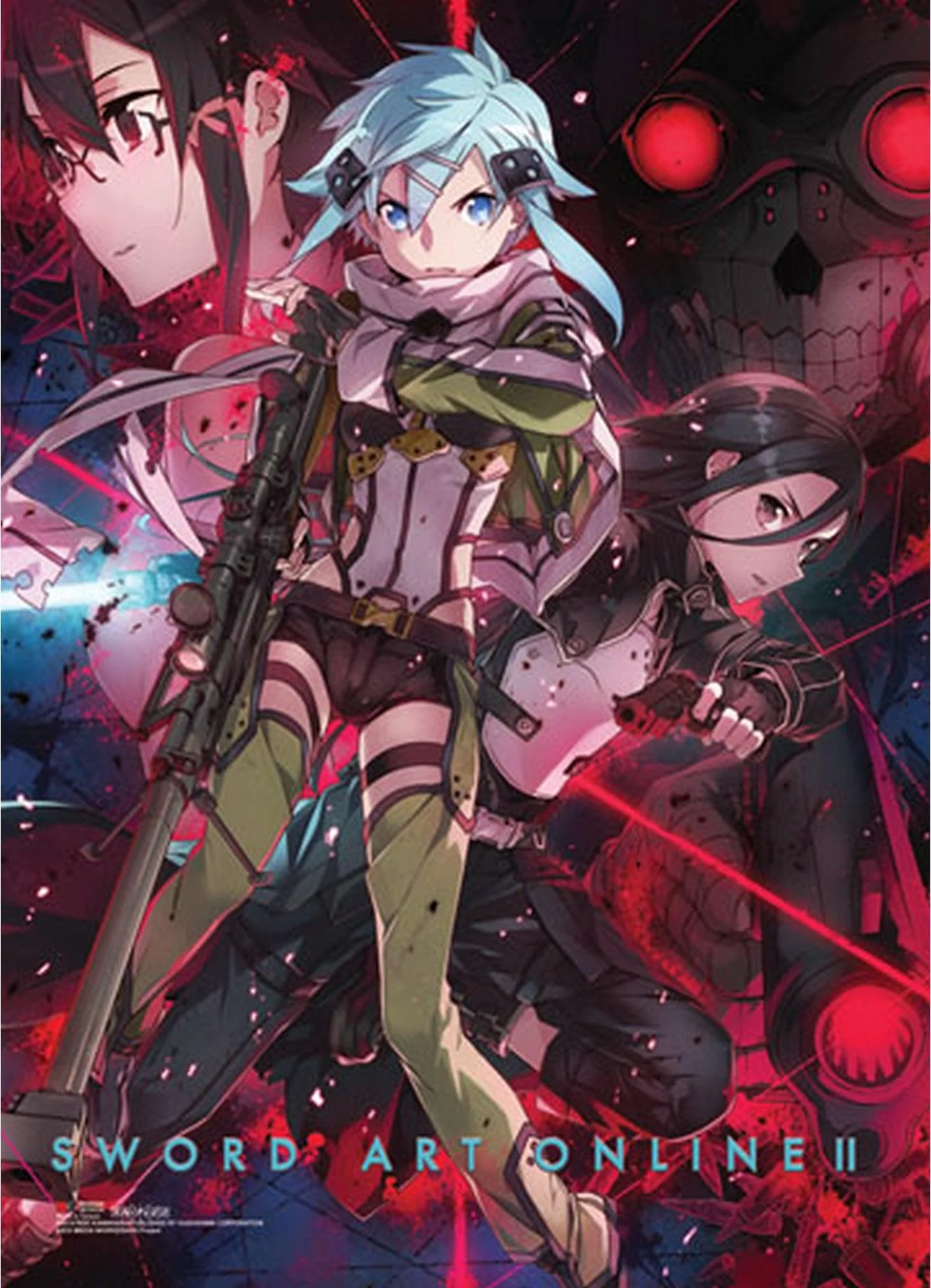 Sword Art Online II - Key Art 1 Wall Scroll