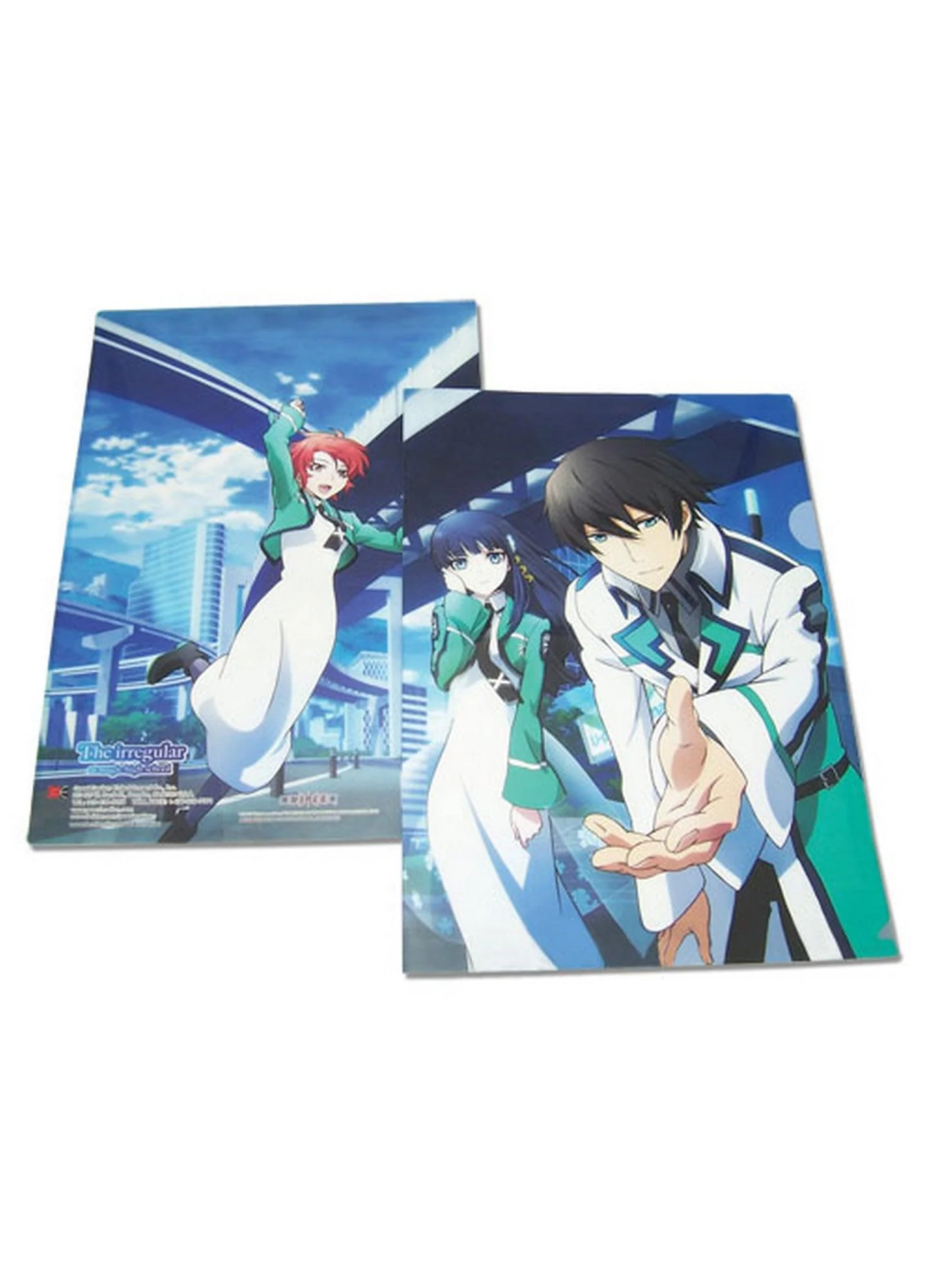 The Irregular At Magic High School - Tatsuya Shiba, Miyuki Shiba, & Chiba Erika File Folder (5 Pcs)
