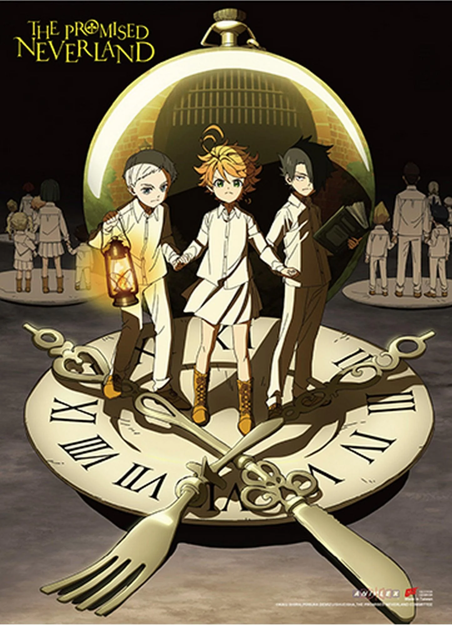 The Promised Neverland - Key Art Wall Scroll