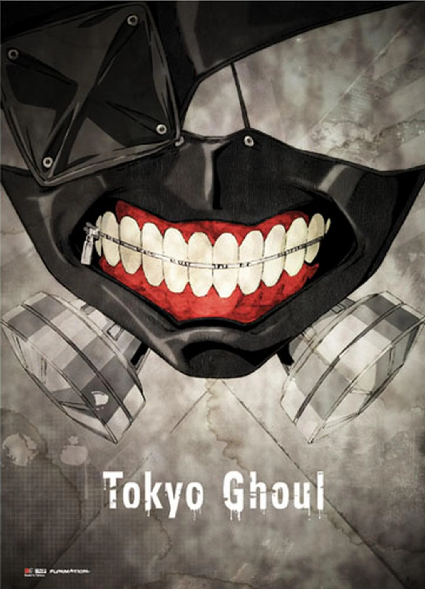 Tokyo Ghoul - Ken Kaneki Mask Wall Scroll