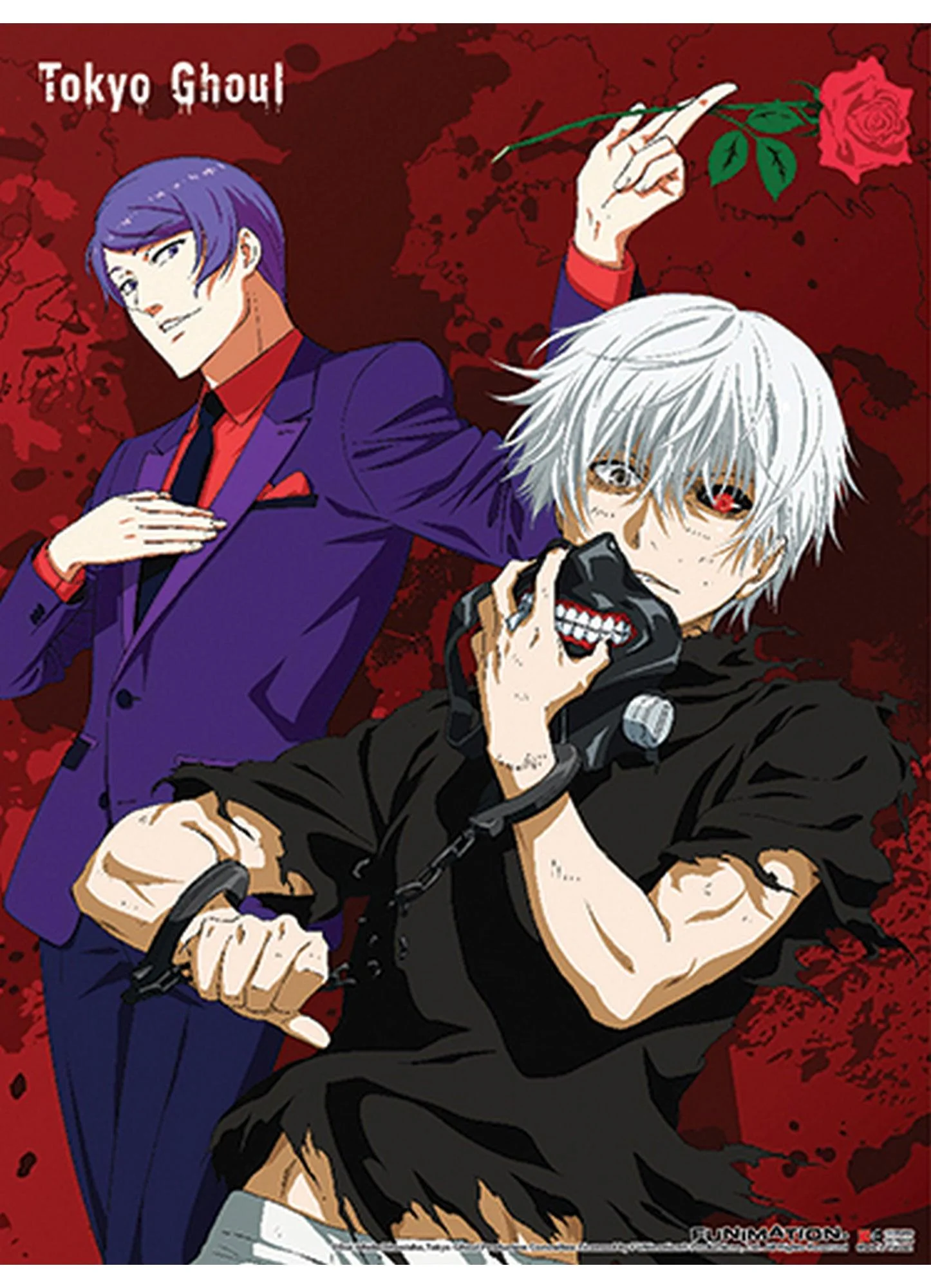 Tokyo Ghoul - Ken Kaneki & Shuu Tsukiyama Wall Scroll