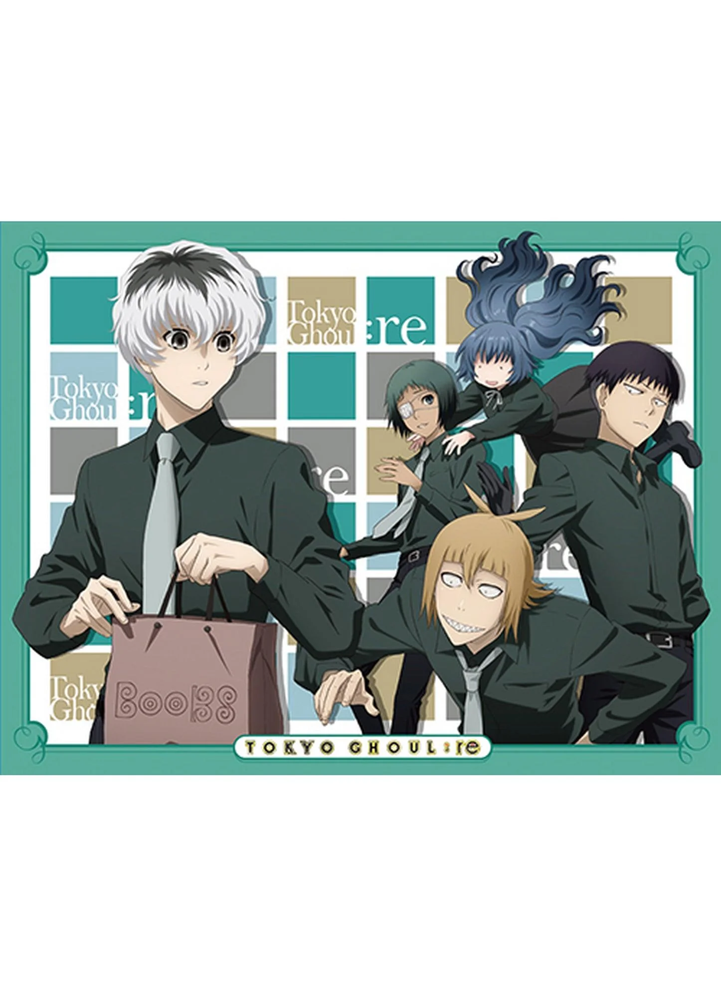 Tokyo Ghoul:re - Group Sublimation Throw Blanket
