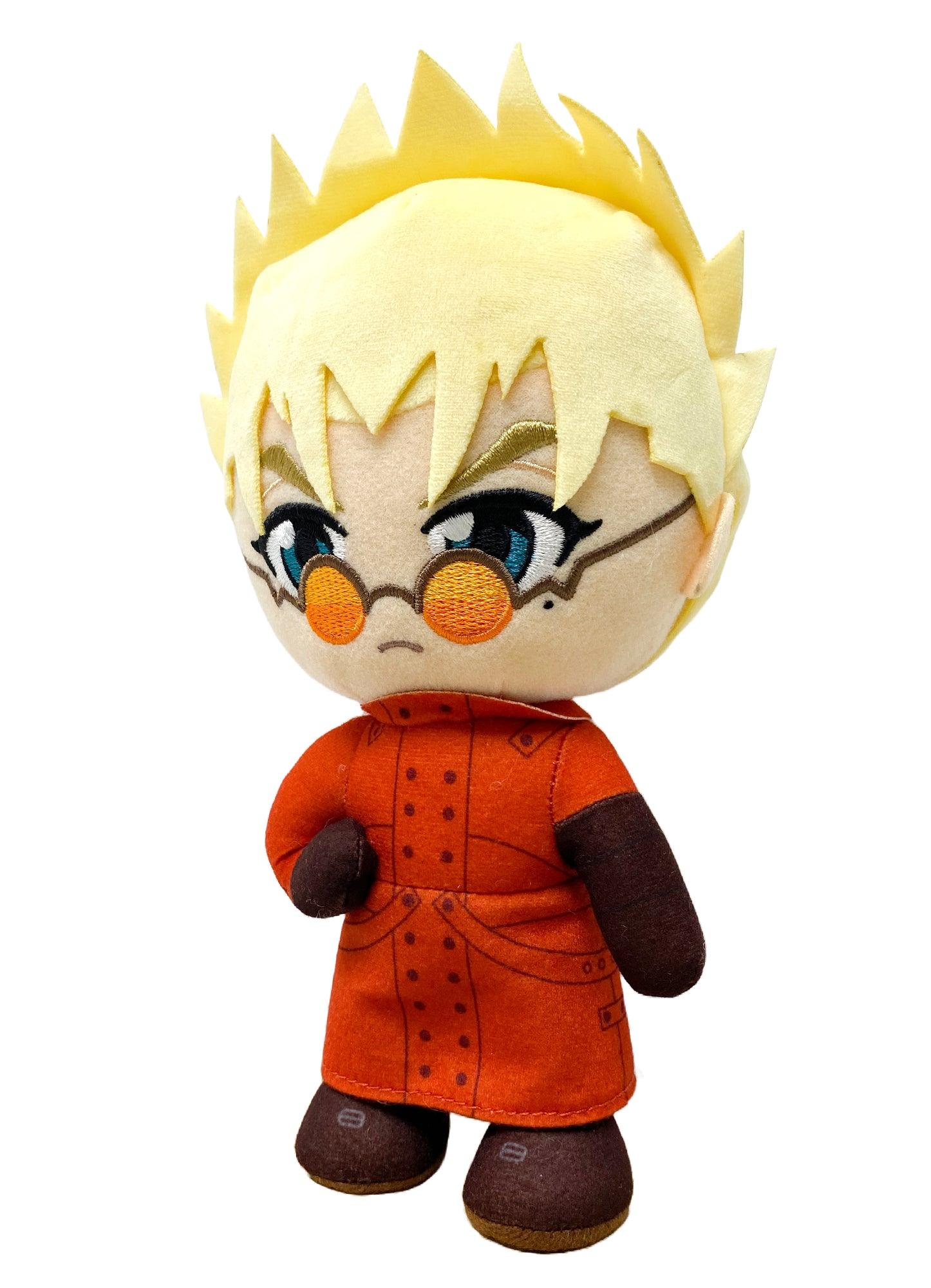 Trigun - Vash the Stampede (Face Changing) Plush 8" - Image 3