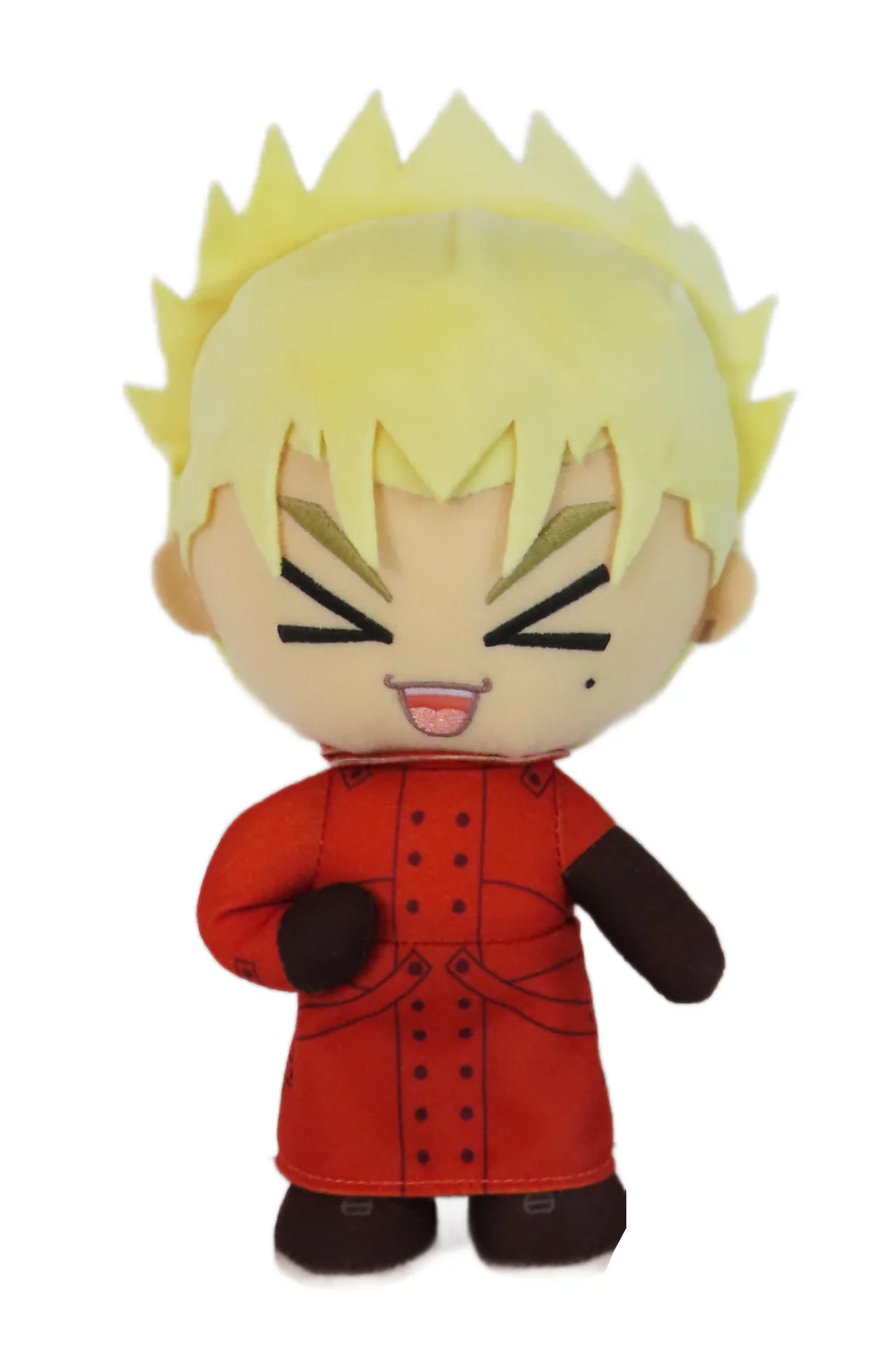 Trigun - Vash the Stampede (Face Changing) Plush 8" - Image 6