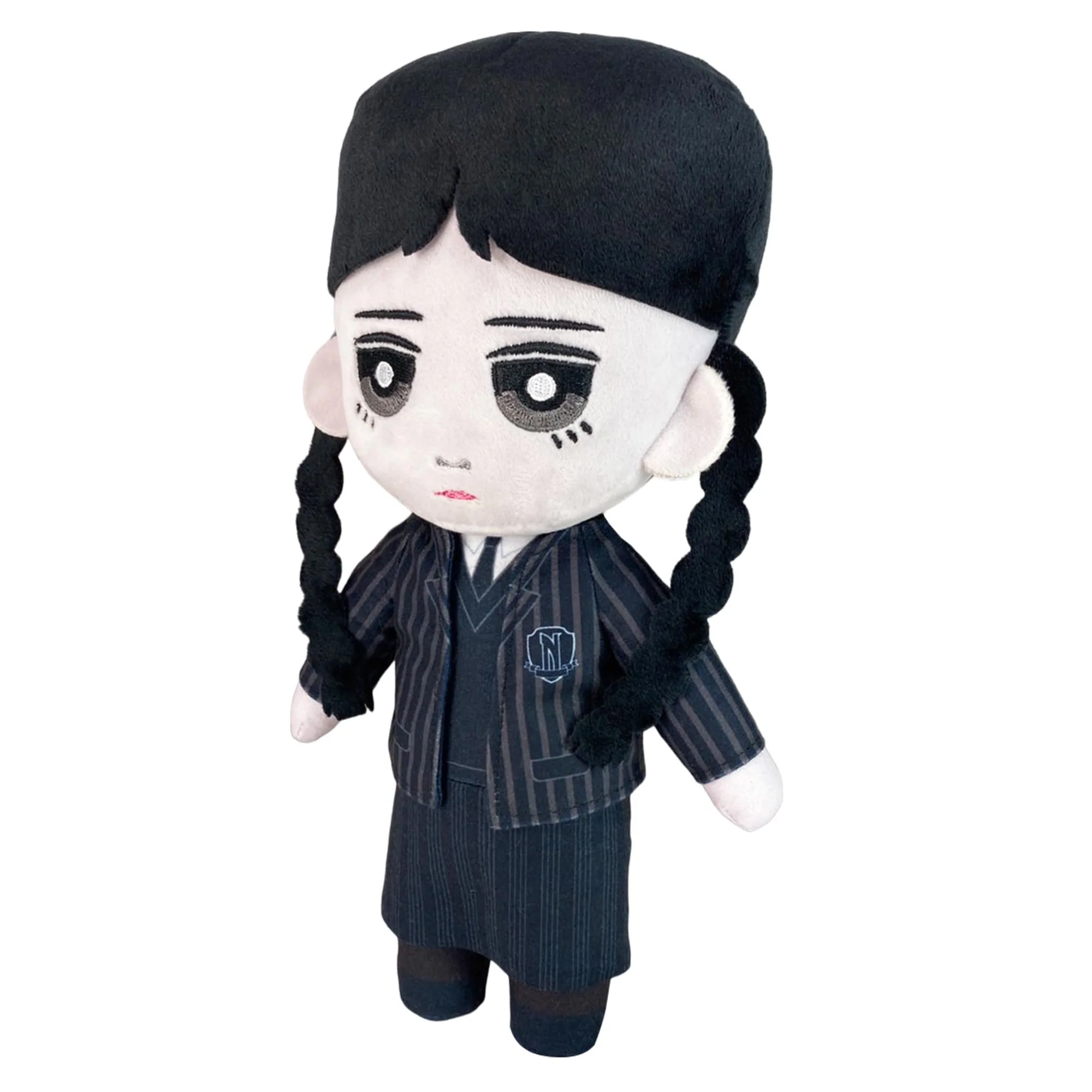 Wednesday - Wednesday Button Eyes Plush 10" H - Image 2