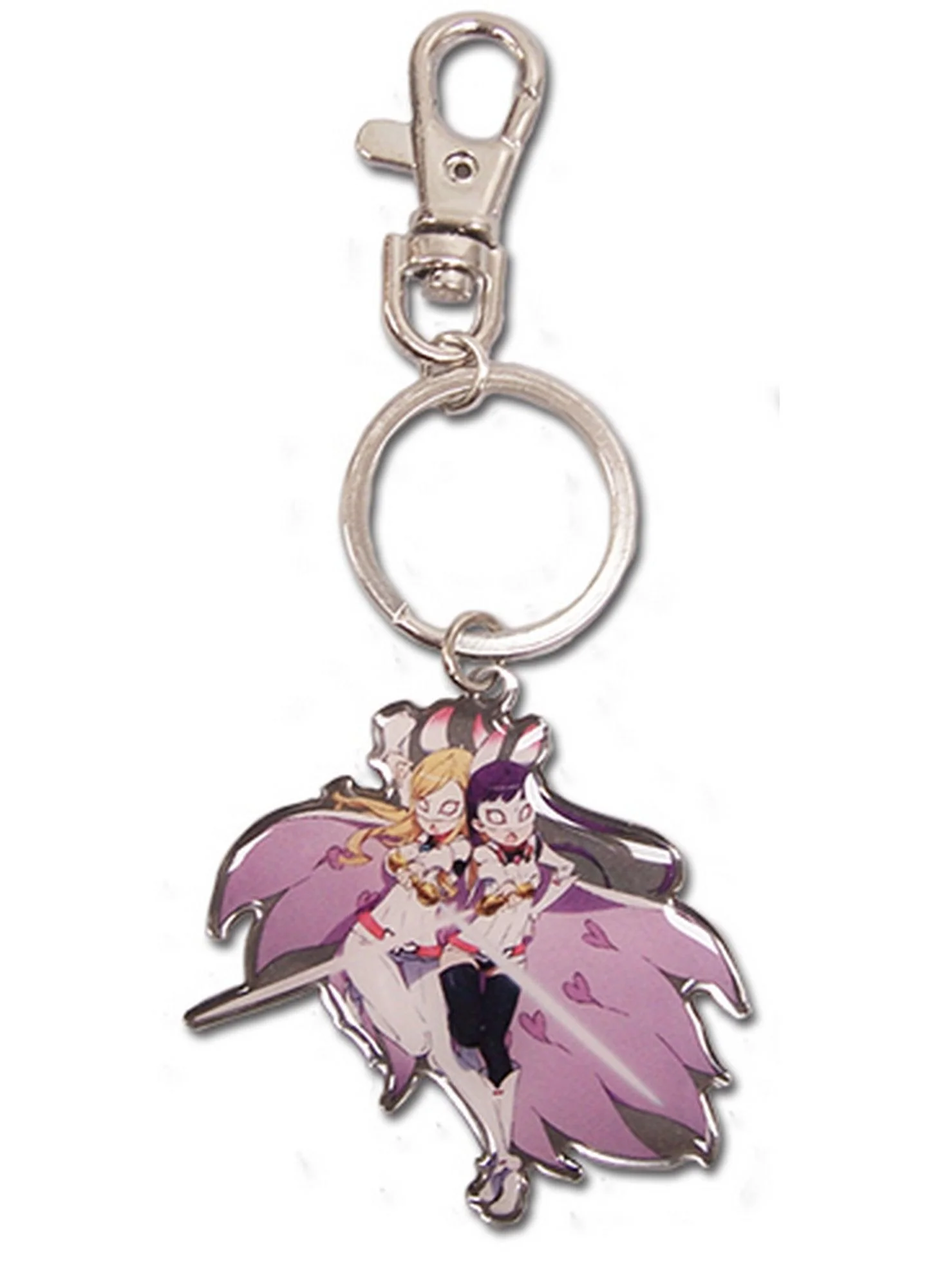 World Conquest Zvezda - White Light Metal Keychain