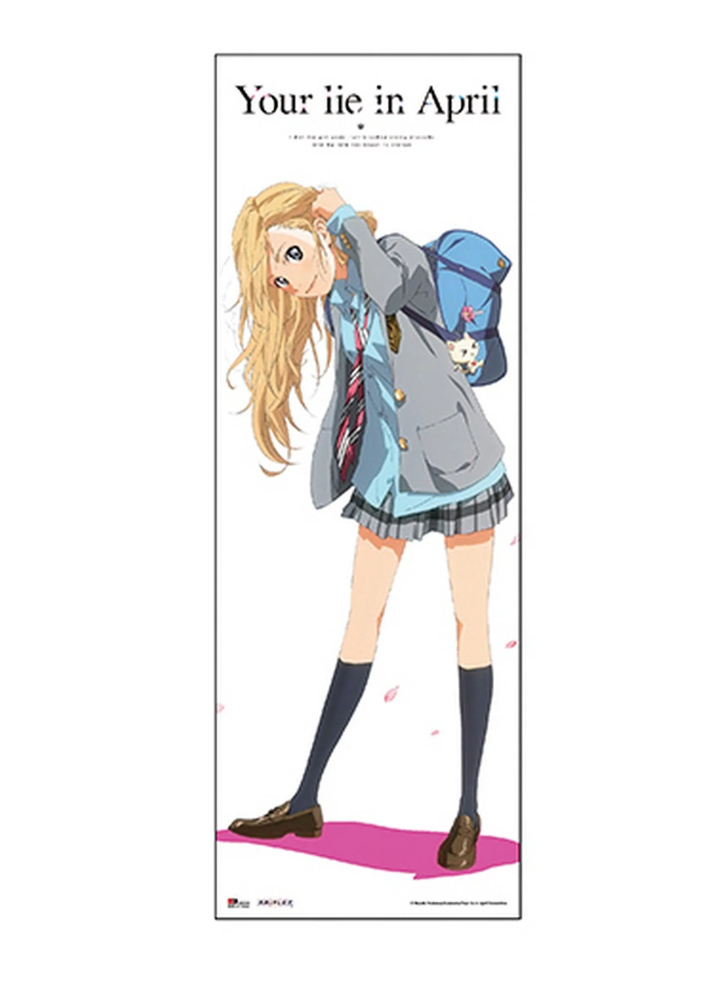 Your Lie In April - Kaori Miyazono Human Size Wall Scroll