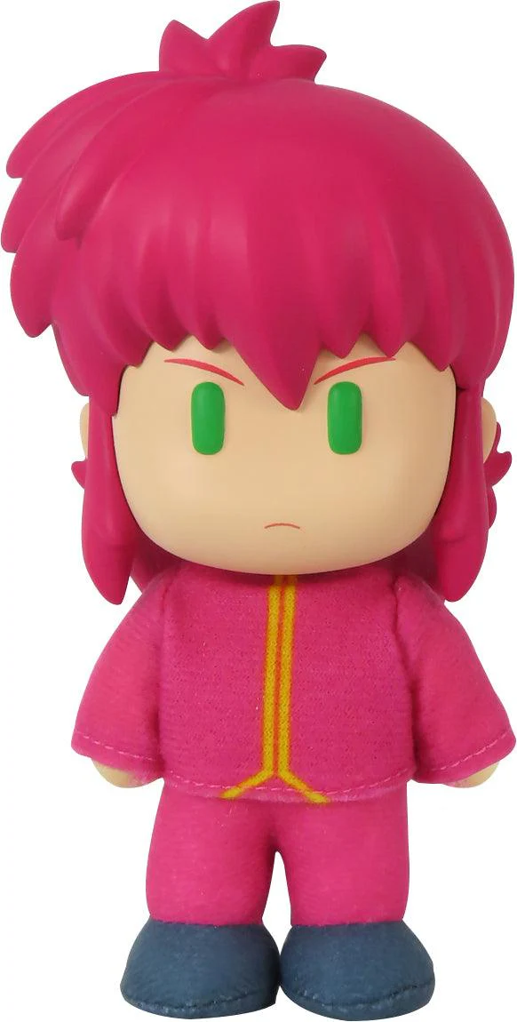 YU YU HAKUSHO - KURAMA 2 PLASTIC HEAD MOVABLE PLUSH 4.5"H -GE 472355
