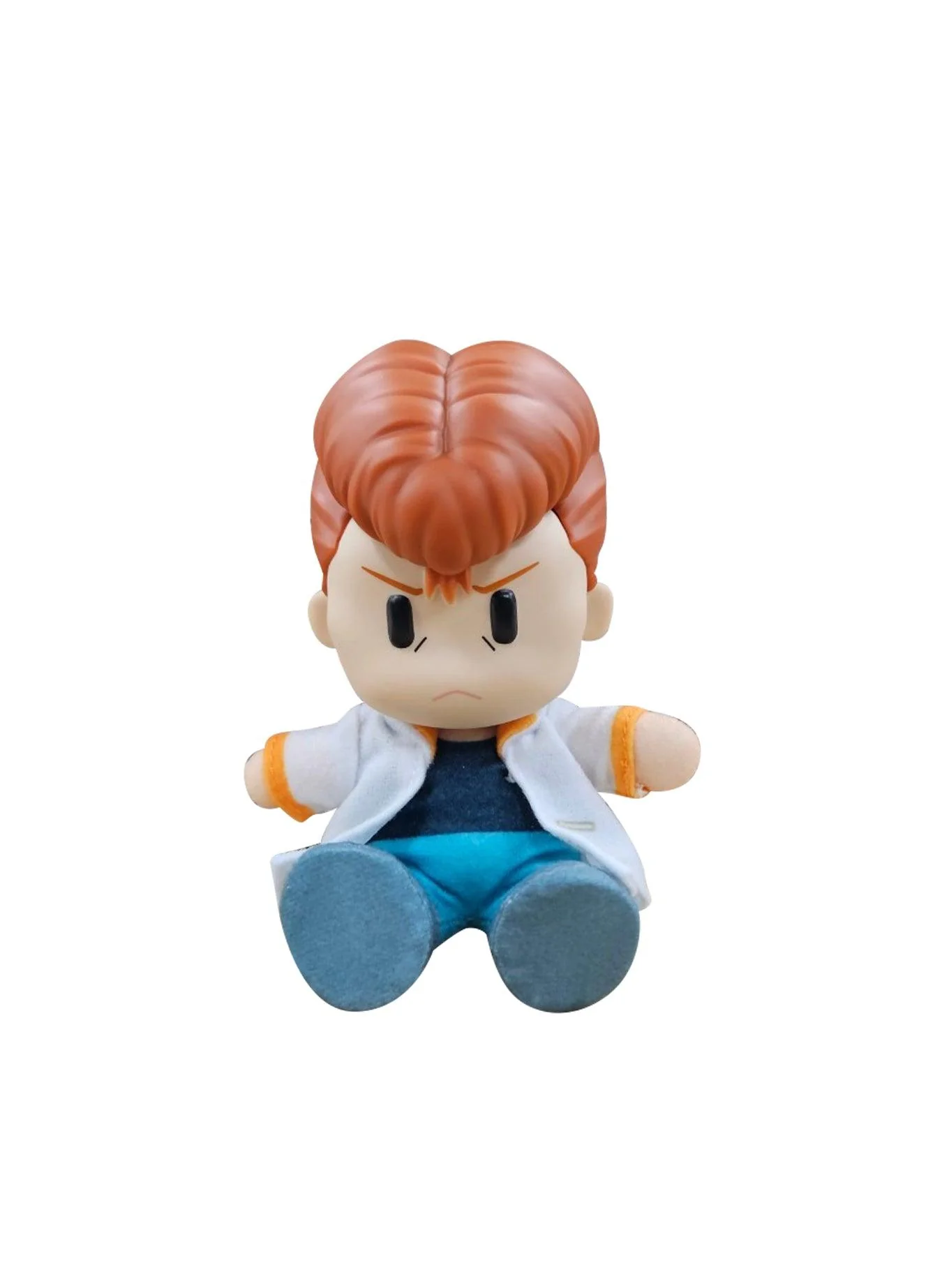 YU YU HAKUSHO - KUWABARA 3 PLASTIC HEAD MOVABLE PLUSH 4.5" H - Image 3