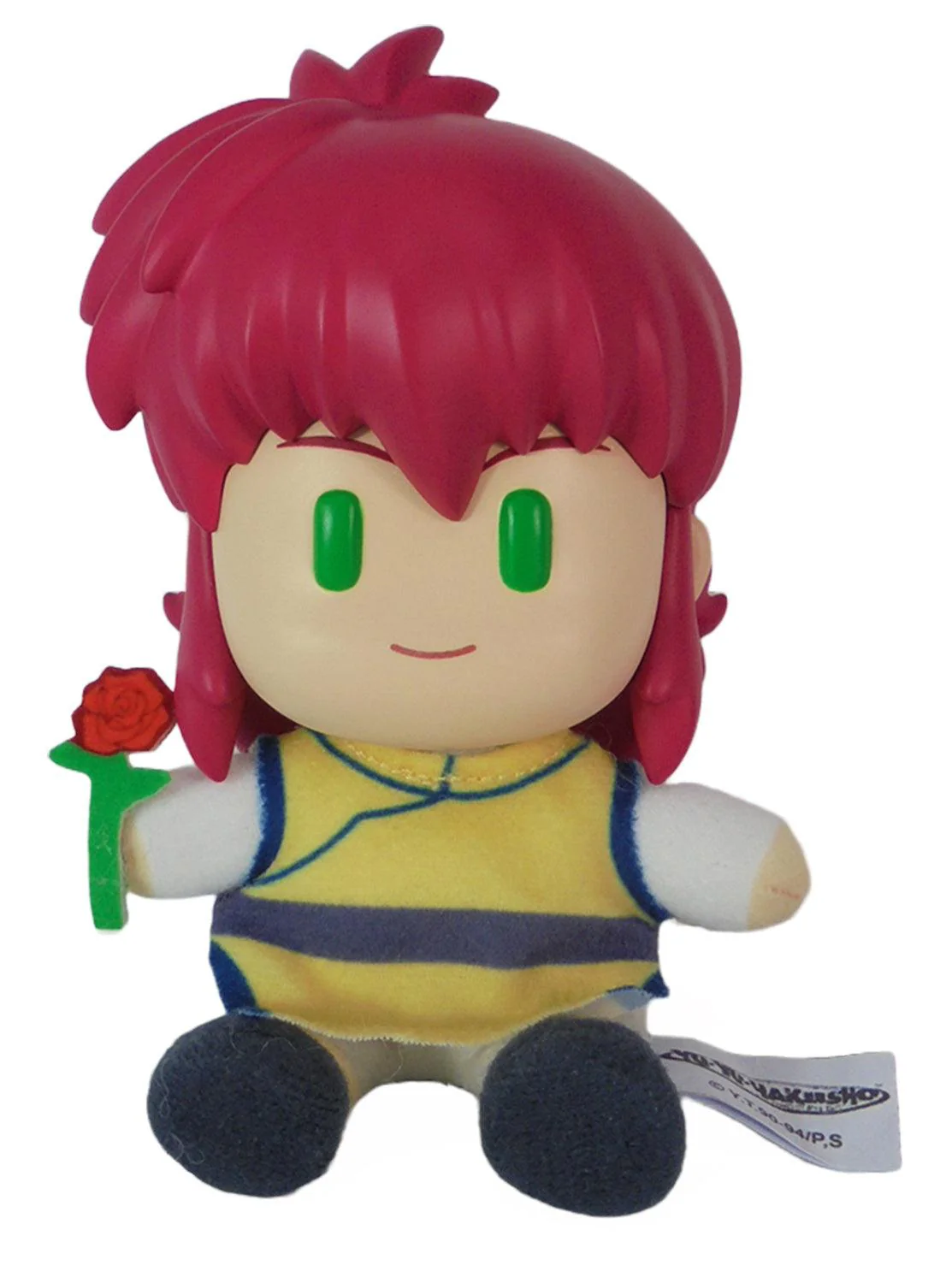 Yu Yu Hakusho - Yoko Kurama Plastic Head Movable Plush 4.5"H - GE 472122