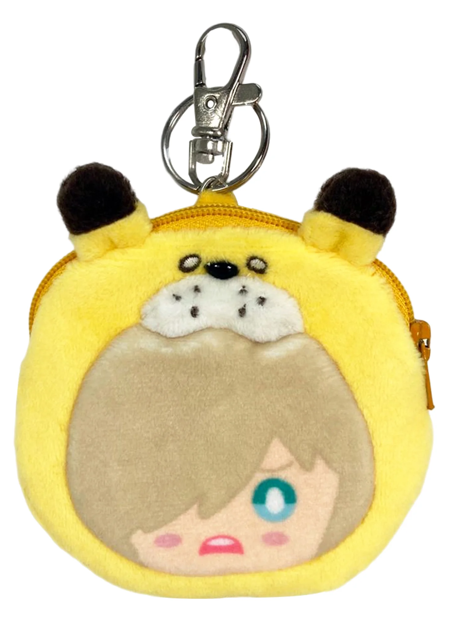 Yuri!!! On Ice - Yuri Plisetsky "Yurio" Tiger Face Plush Coin Purse 3.25"H